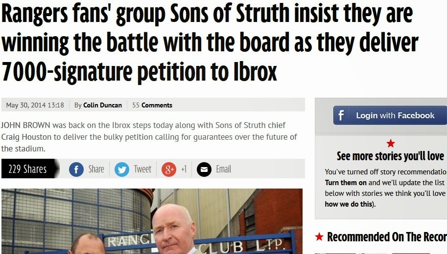 Profiting the Enemies of Rangers