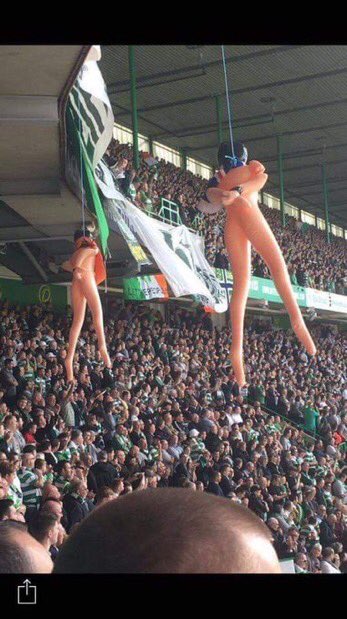 Celtic ‘fans’ mock suicide – press not interested