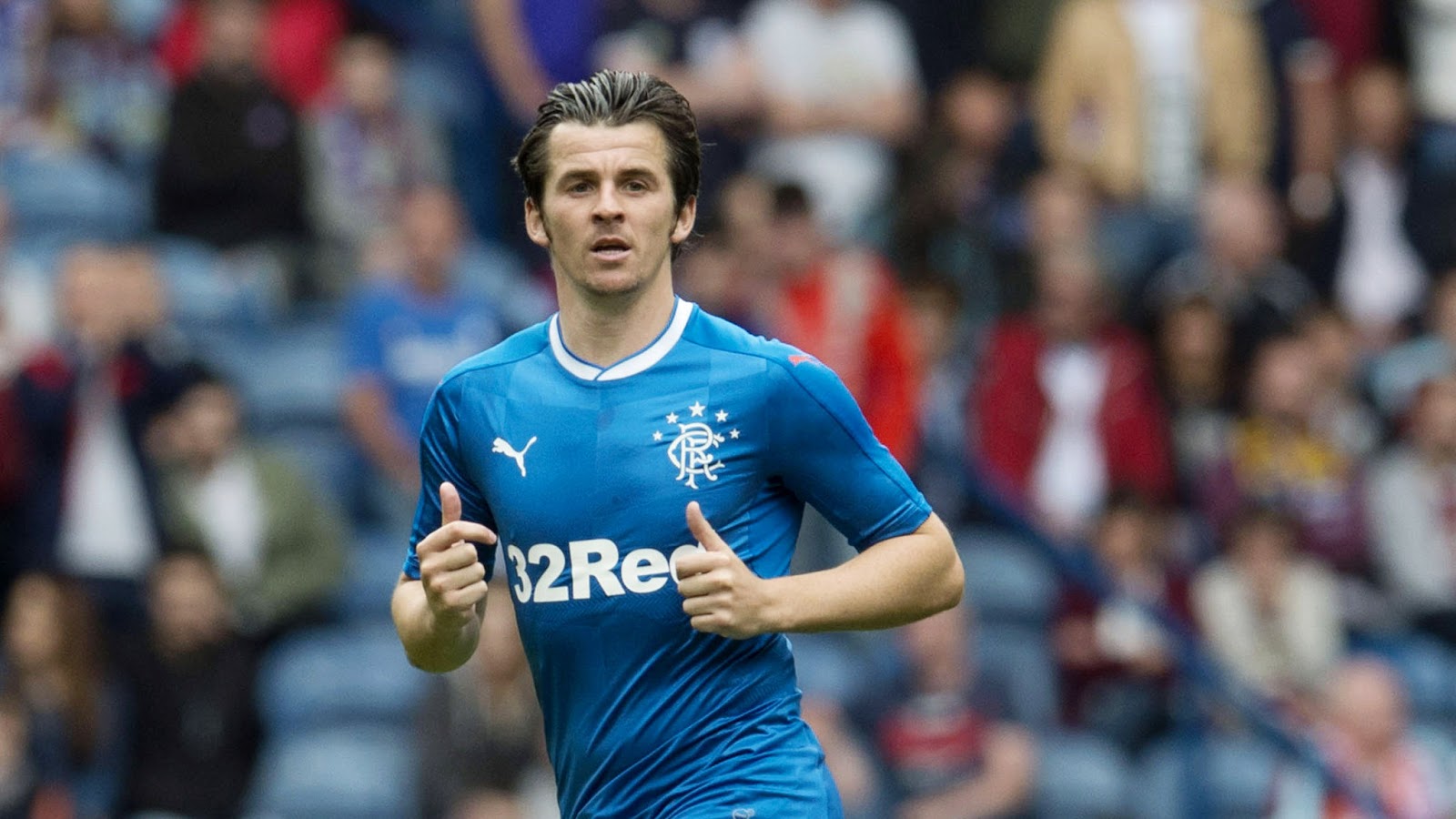 Joey Barton defends ex-Ibrox nemesis in surprise support…