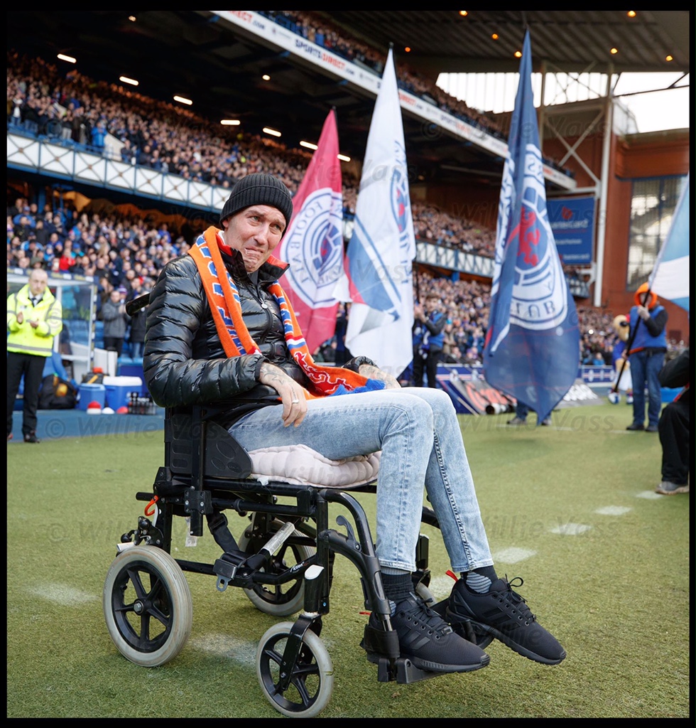 Heartbreaking scenes at Ibrox