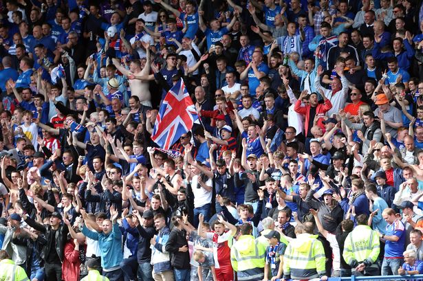 Rangers Ultras storm POTY awards in protest