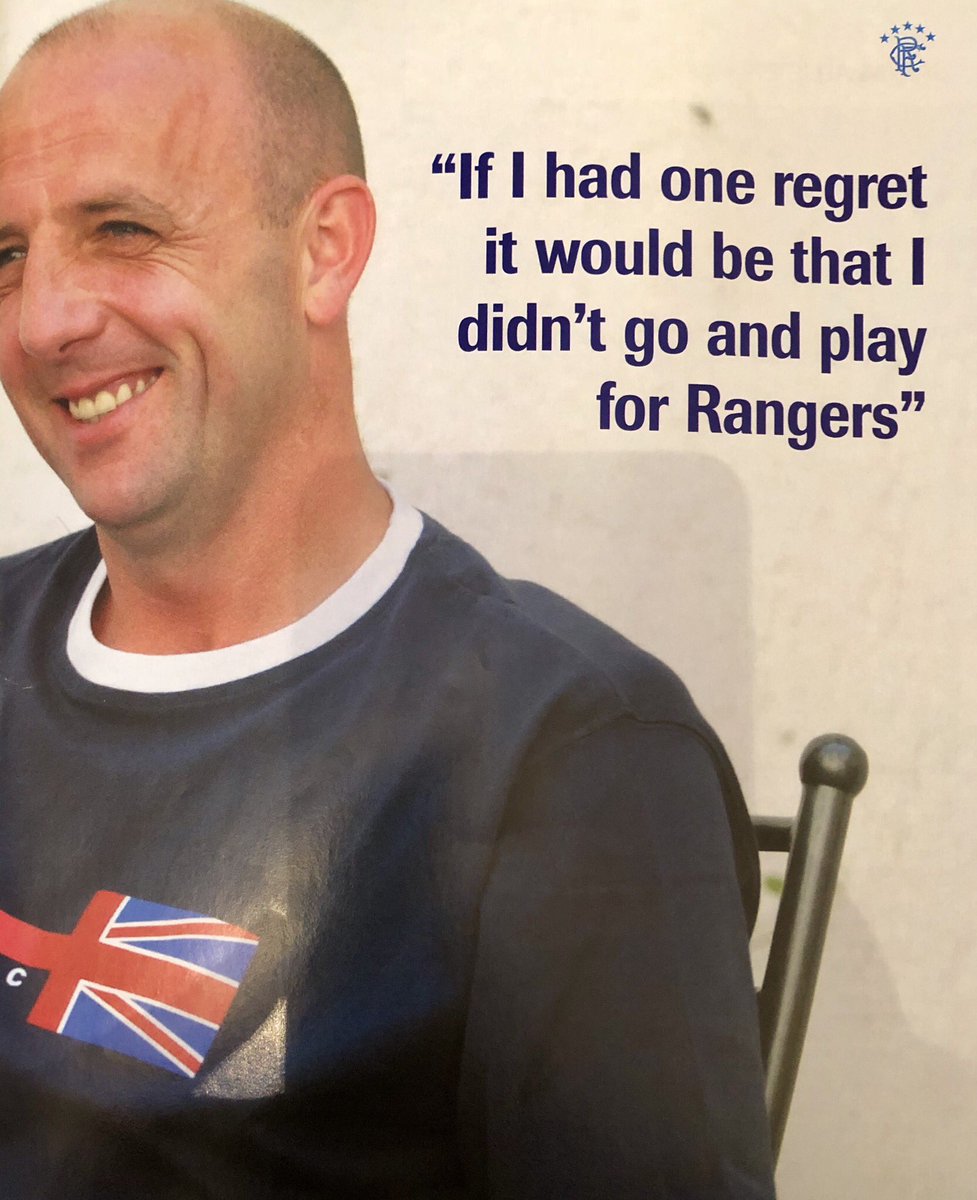 “My one regret is not playing for Rangers” – fans will love new reported assistant manager