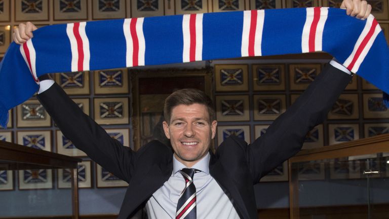 Steven Gerrard announces third friendly v UCL side for Rangers