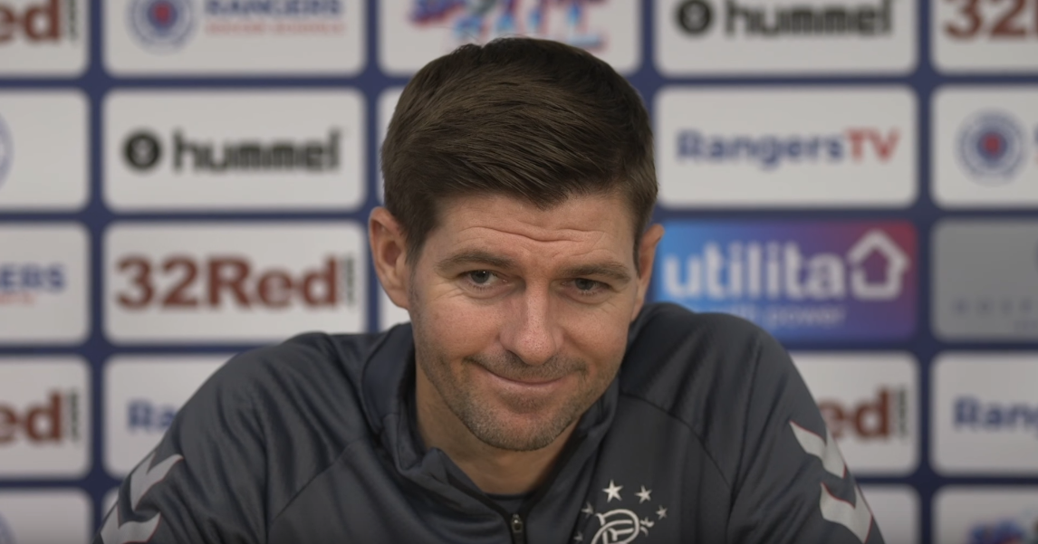 Steven Gerrard has just said what all Rangers fans already knew….