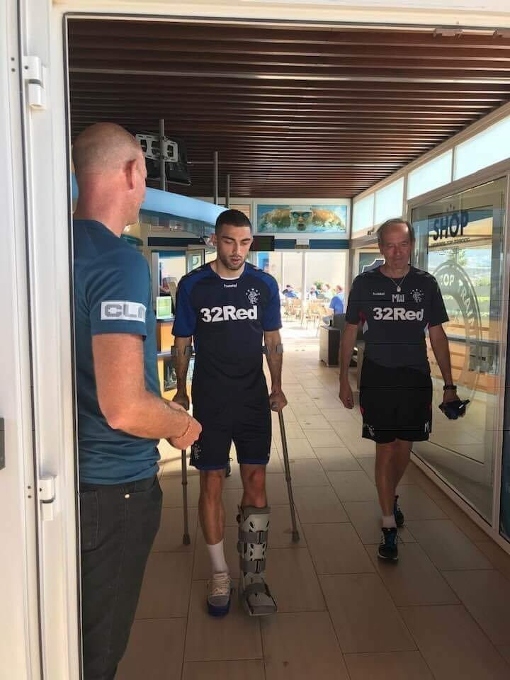 Shock photo appears to confirm stunning new Rangers injury blow….