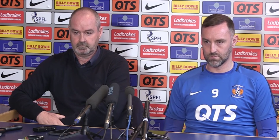 Steve Clarke: “I am definitely not a f*****”