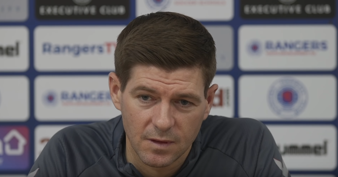 Stevie drops hint about the end at Ibrox for 31-year old
