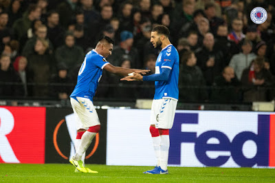 Jubilant Rangers fans may have missed THIS in Rotterdam…