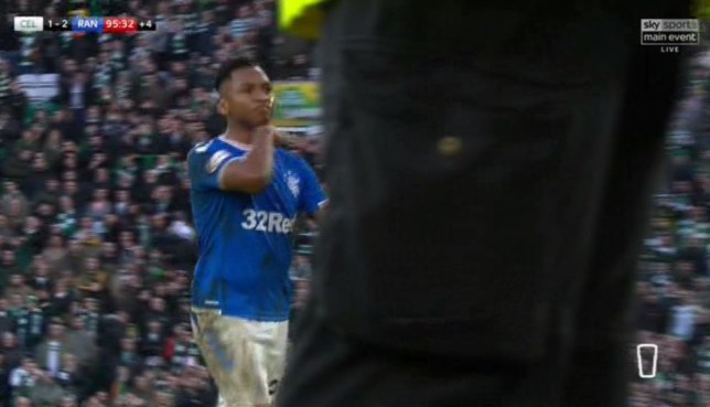 Alfredo Morelos and Ryan Christie – there’s a problem here