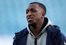 KILMARNOCK, SCOTLAND - FEBRUARY 09: Glen Kamara of Rangers looks on prior to the Scottish Cup 5th Round match between Kilmarnock and Rangers at Rugby Park on February 9, 2019 in Kilmarnock, Scotland.