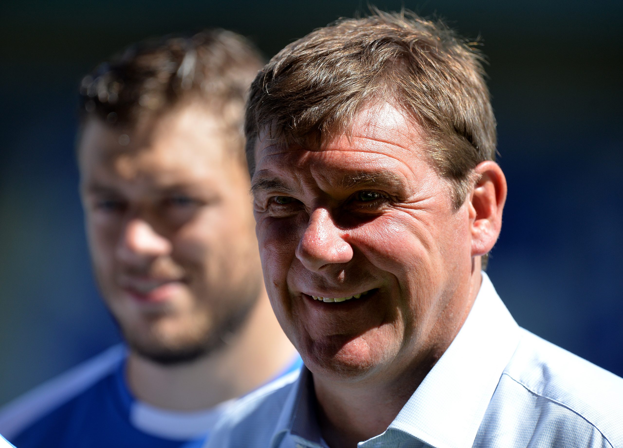 PERTH, SCOTLAND - JULY 08: St Johnstone manager Tommy Wright looks on during the Pre-Season Friendly between St Johnstone and Aberdeen at McDiarmid Park on July 8, 2018 in Perth, Scotland.