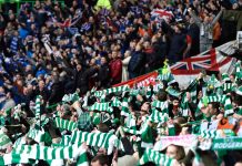 Rangers Celtic 55 Old Firm fans