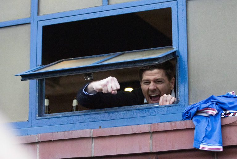 Stevie G makes the announcement Rangers fans wanted to hear