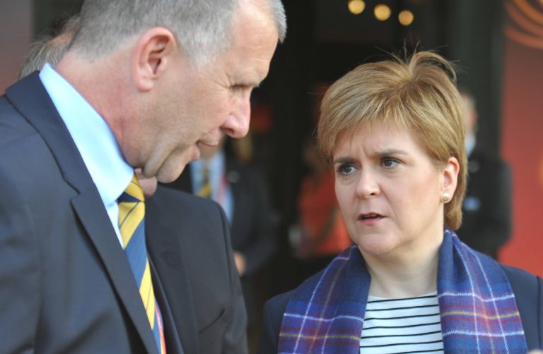 Sturgeon officially blames Rangers for rise in Covid