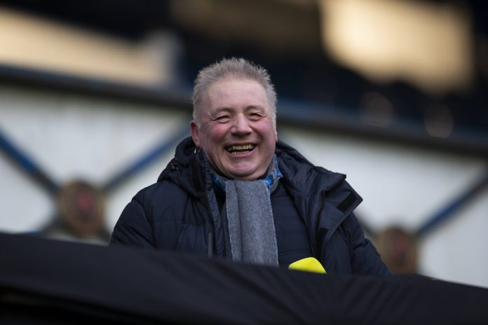 Football - 2020 / 2021 Scottish FA Cup - Round 3 - Glasgow Rangers vs Cove Rangers - Ibrox Stadium Ex Rangers player All