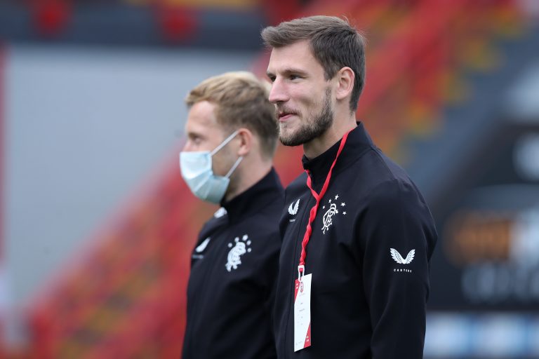 Borna Barisic gives update on his plans for leaving Rangers