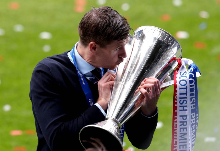 Steven Gerrard has spoken about his Rangers future