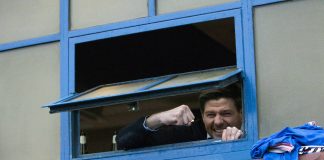 Steven Gerrard is staying at Ibrox