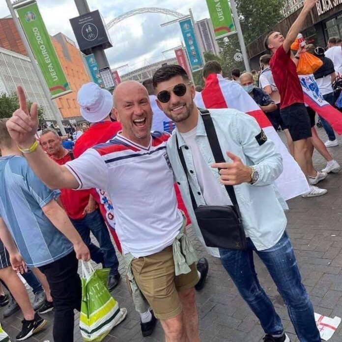 Jordan Jones at Wembley