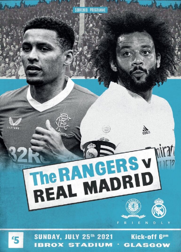 “Three quarters of a billion” as Rangers face Real Madrid