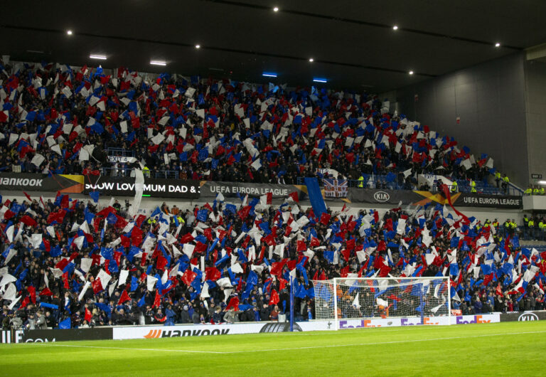 As CL stage is set, Ibrox Noise has a big request