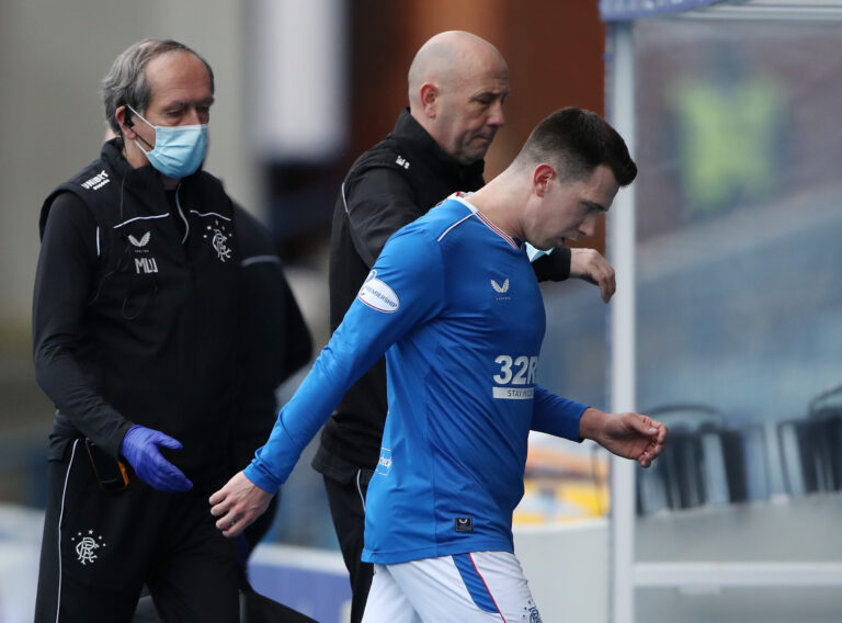 Hammer blow for Rangers as FIVE players are ruled out through injury