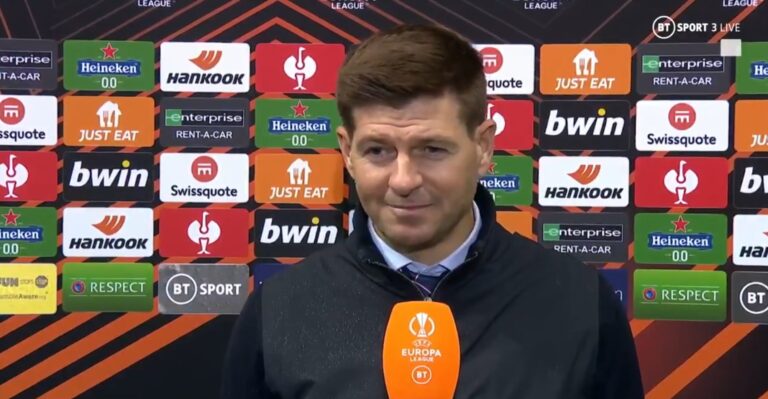 Gerrard destroys lying UK press with crushing put down