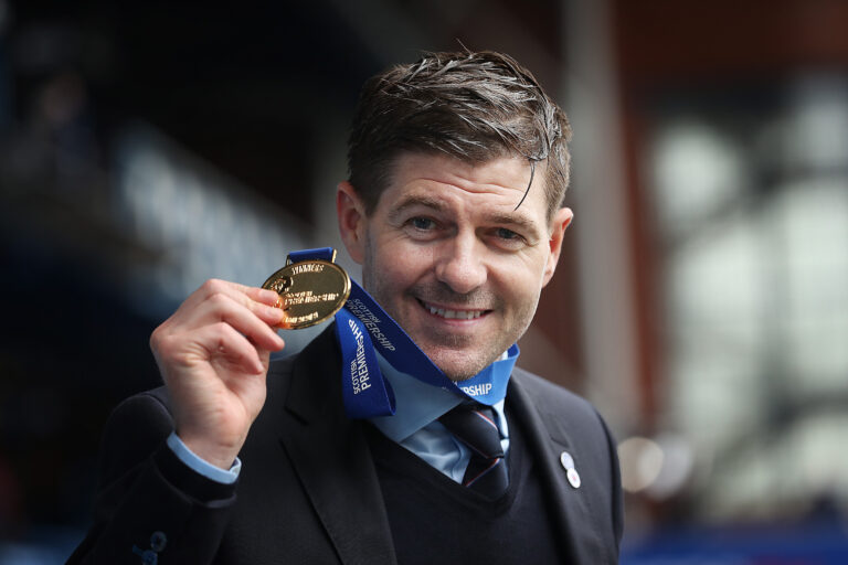 55 is not all Steven Gerrard left Rangers with