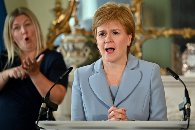 Sturgeon slams Rangers, but winds up Celtic…