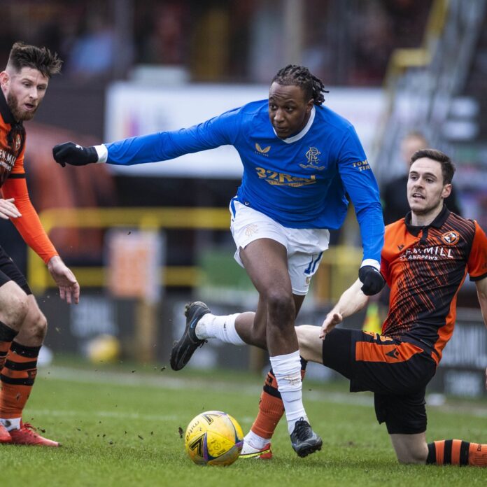 Joe Aribo Rangers dundee united