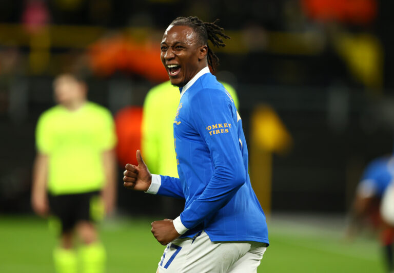 Rangers fans react as Aribo nears Ibrox exit