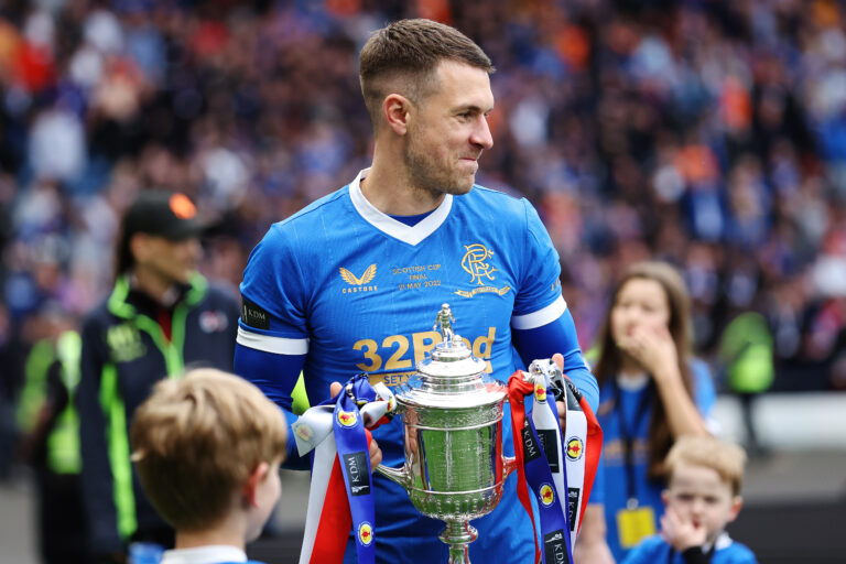 Aaron Ramsey drops major hint about Rangers future