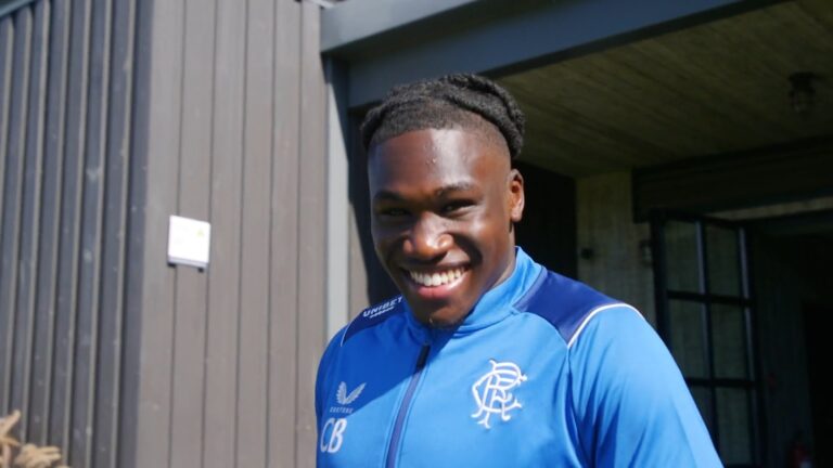 Calvin Bassey is absolutely delighted with Rangers
