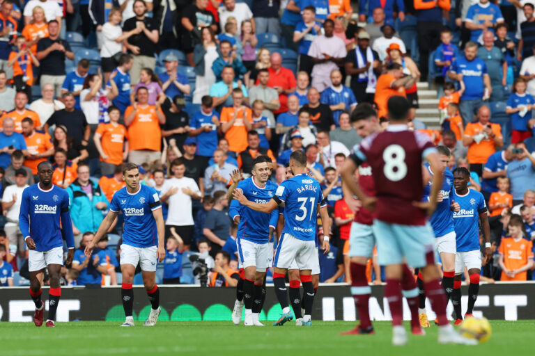 “This was the way – 9” Rangers players rated v West Ham