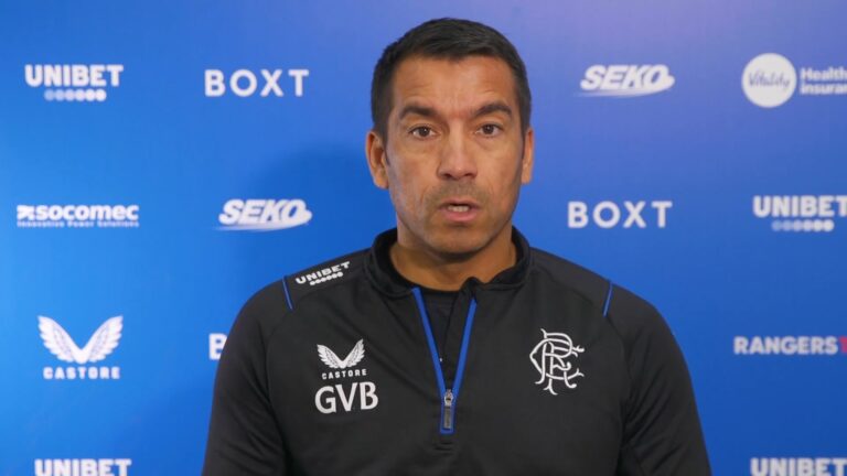 GVB confirms whether Kent and Morelos will start for Rangers
