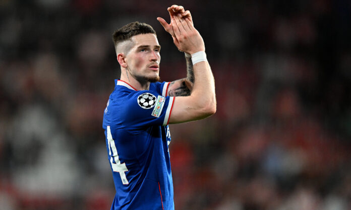 PSV Eindhoven v Glasgow Rangers - UEFA Champions League Play-Off Second Leg Rangers Ryan Kent