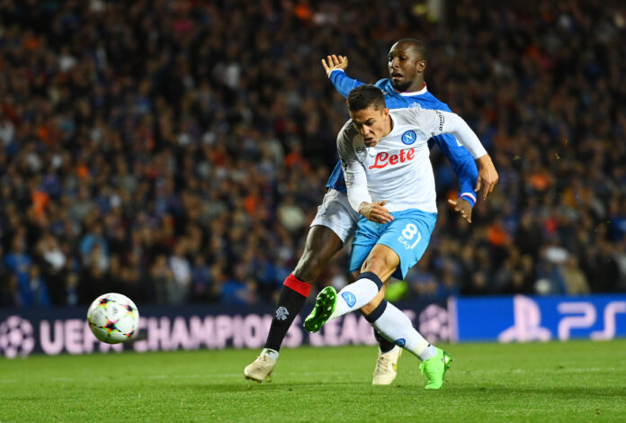 Rangers Glen Kamara Napoli