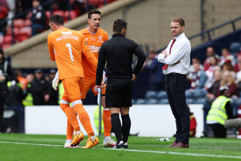 Michael Beale drops shock admission about Rangers goalkeeper Jon McLaughlin