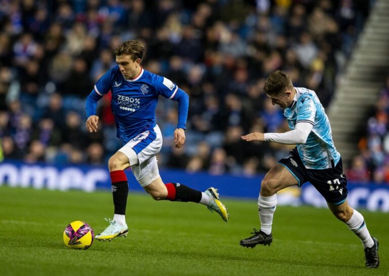 “He’s ready – 7” Rangers players ‘rated’ v Dundee at Ibrox