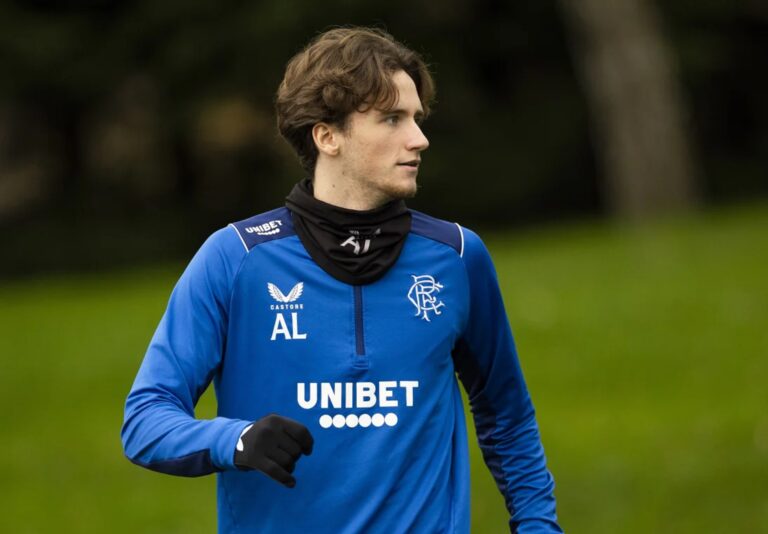 The end for Alex Lowry at Rangers as Michael Beale admits loan