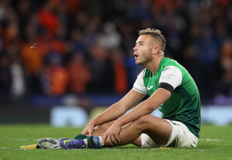 Rangers ‘in discussions’ over a move for Hibs’ Ryan Porteous