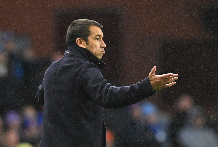 There is no case left for Giovanni van Bronckhorst to remain Rangers manager