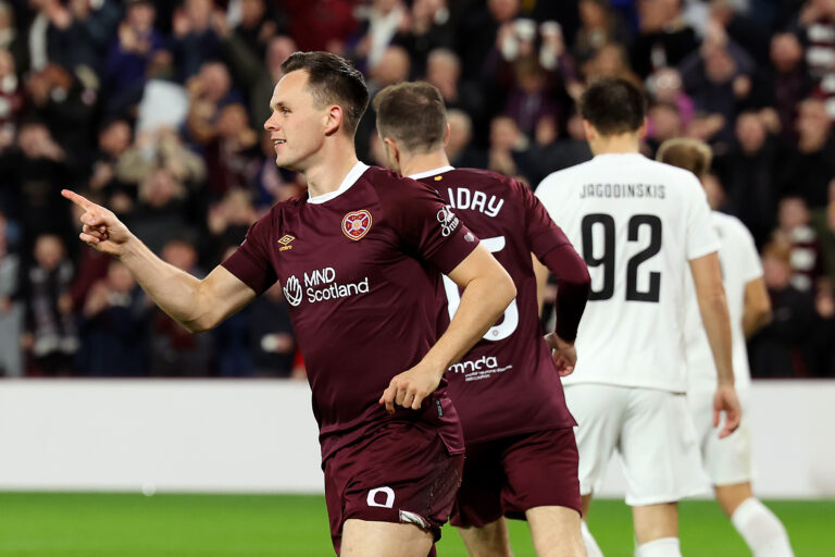 Rangers make enquiries to sign £5M Hearts striker Lawrence Shankland