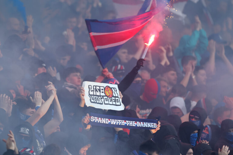 Media tries to ‘frame’ Rangers fans after trouble at Easter Road