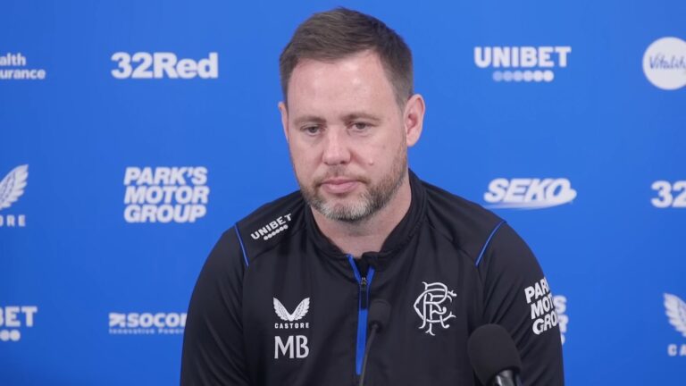 “Give him a chance” – Rangers fans object to journo call on Michael Beale