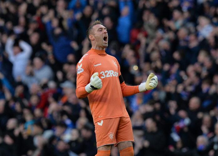 Rangers v Celtic - Ladbrokes Scottish Premiership Rangers Ibrox Allan McGregor