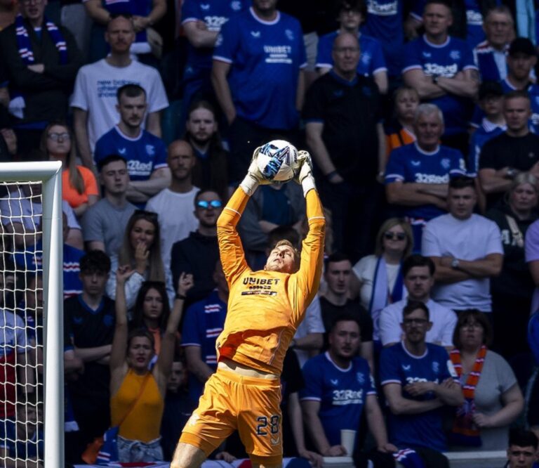 Robby McCrorie does not deserve the stick he is getting from some Rangers fans