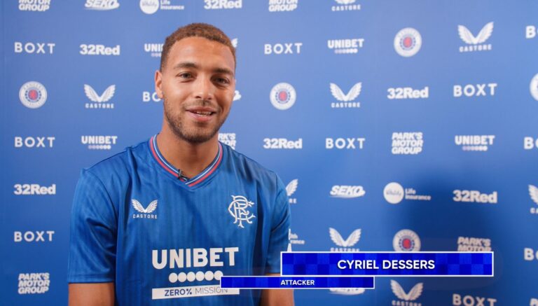 Cyriel Dessers has already shone for Rangers even before kicking a ball