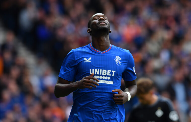 Rangers fans are unconvinced by Senegal’s Abdallah Sima