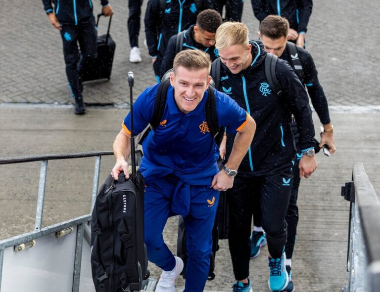 Interim manager Steven Davis leads the Rangers to Cyprus